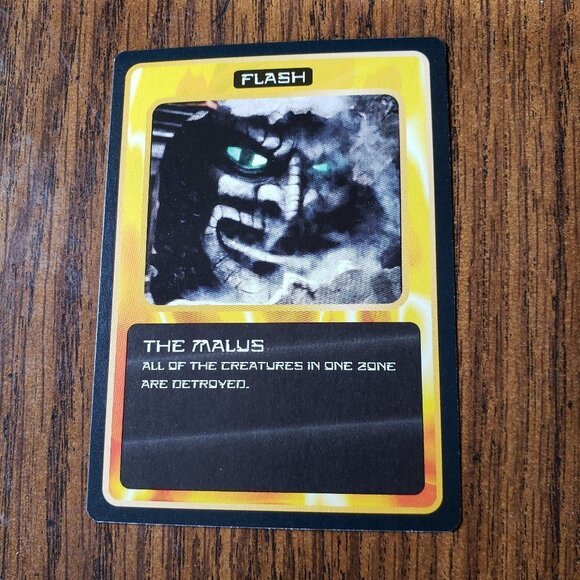 Doctor Who Other - 1996 Doctor Who - Collectible Card Game Card Game The Malus - Near Mint